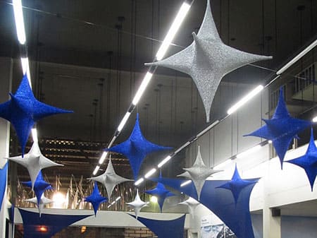 DECORAÇÃO COM ESTRELAS